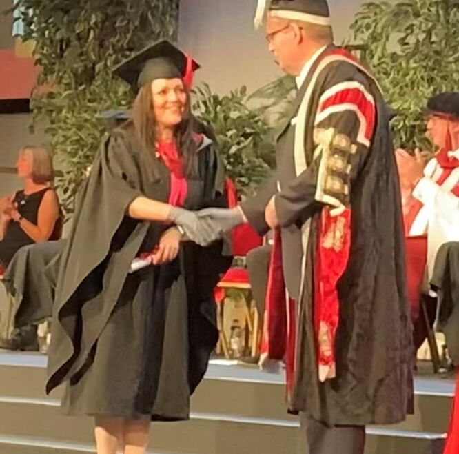 Tracy Heatley’s MBA Graduation