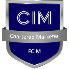 CIM Chartered Marketer Status Badge